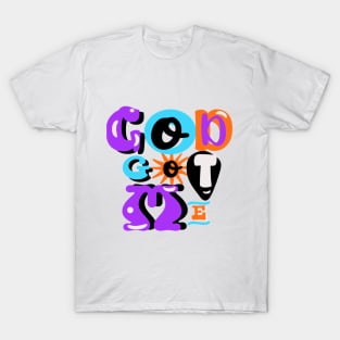 God Got Me Retro Christian Faith T-Shirt